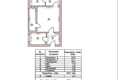 Apartament cu 3 camere decomandat în Obor - 2
