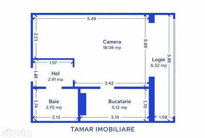 Garsonieră în Fortuna