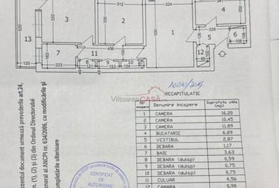 Apartament cu 3 camere semidecomandat în Iancului - 10