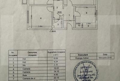 Apartament cu 3 camere, 79,5 mp, spatios, zona Lujerului – metrou aproape - 17