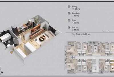 Garsonieră decomandată în Militari - 5