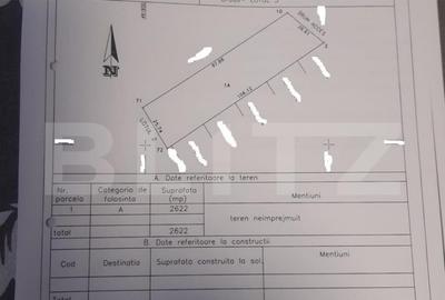 Teren intravilan 1022 mp, zona Geamana Teren intravilan 1022 mp, zona Geamana - 1