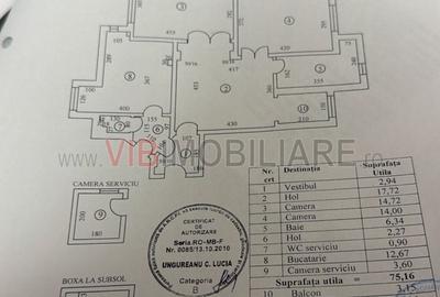 Apartament cu 2 camere decomandat, mobilat în Victoriei - 10