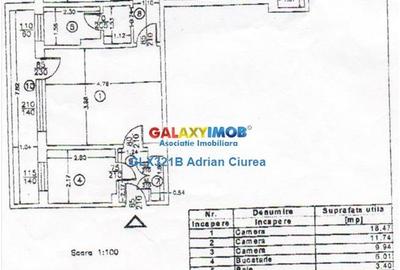 Apartament cu 3 camere semidecomandat în Drumul Taberei - 3