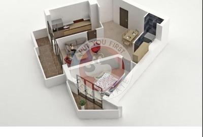 Apartament cu 2 camere semidecomandat în Vitan - 2