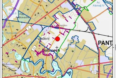 Teren intravilan, 7500 mp | S+P+8E | POT 30% | CUT 2,7%| Dobroesti - 3