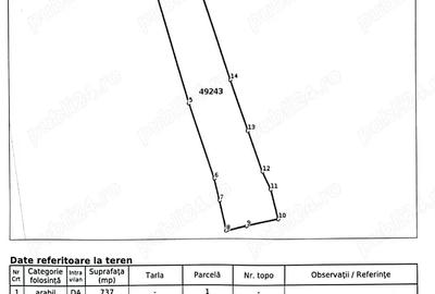 Teren de 996 mp, în Exterior Vest - 6