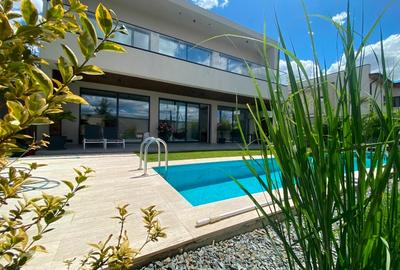 Vila Smart & Autosustenabilă din Beton Monolit – Piscină & Buncăr – Corbeanca - 1