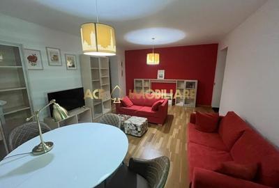 Apartament cu 2 camere semidecomandat, mobilat în Tineretului