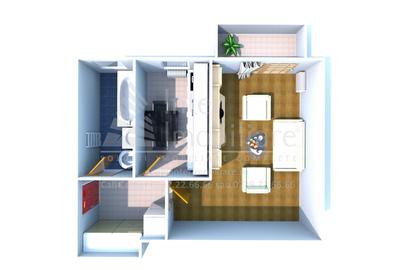 Apartament cu 1 camera Platou Galata Cod 159532 - 2