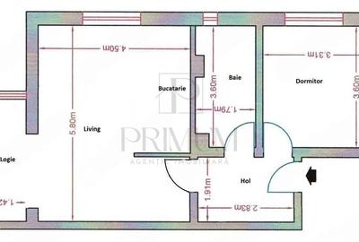 SAGULUI - 2 CAMERE - BLOC 2006 - ETAJ INTERMEDIAR - CENTRALA PROPRIE - 5