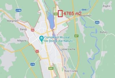 Teren intravilan pentru construcții, 4765 mp, Bacău - cartier Șer