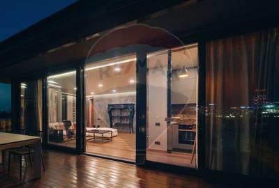 Penthouse cu 2 camere decomandat, mobilat în Floreasca - 12