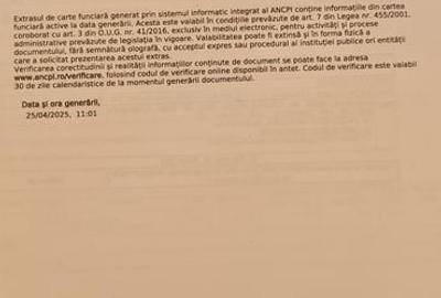 Teren de 435 mp, în Ultracentral - 2