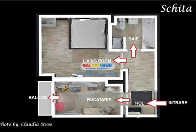 Garsonieră decomandată, mobilată în Berceni - 6