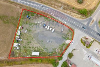 Teren 4.200 mp, intersectie DN Arad - Horia cu -Centura Sanleani - 4