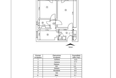 Apartament cu 2 camere în Alexandru cel Bun - 9