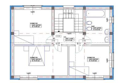 Casă cu 4 camere în Veștem - 3
