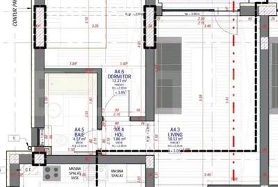 Apartament cu 2 camere decomandat în Mehala