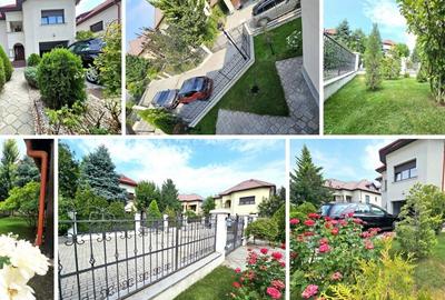 Baneasa vav Liceul Francez 6cam+4bai+garaj Curte 563mp Constr 2003 - 3