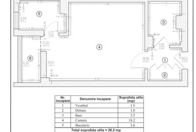 Garsonieră semidecomandată în Nicolae Grigorescu