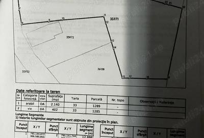 Teren de 2542 mp, în Ceamurlia de Jos - 2