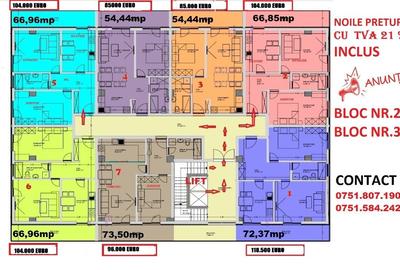 Apartament cu 2 camere decomandat în Central - 8