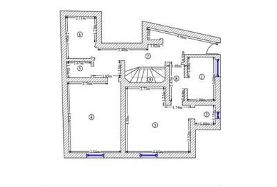 Casă cu 8 camere cu Teren 100 Mp în Unirii - 6