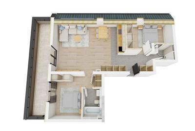 Apartament cu 3 camere decomandat în Freidorf - 19