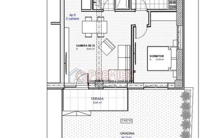 Apartament cu 2 camere semidecomandat în Parcul Carol