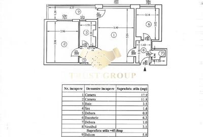Apartament 2 camere -3 minute metrou Iancului - 11