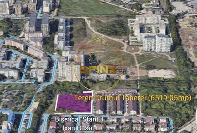 Teren Construcții intravilan de 6519 mp, în Drumul Taberei - 3