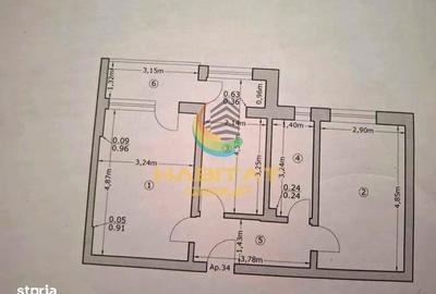 Apartament cu 2 camere în Apărătorii Patriei - 2