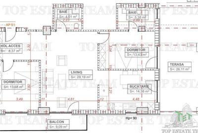 Grand Arena | Penthouse 3 camere | 123mp - 2