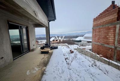 Casă individuală pe un nivel cu vedere panoramică spre munte - 1