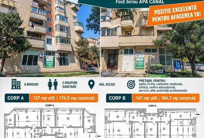 Spațiu comercial, de 175 mp, în Tudor Vladimirescu