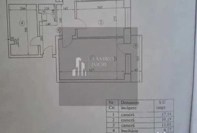 Apartament cu 3 camere decomandat în Tineretului - 2