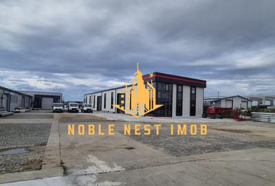 Inchiriere hala industriala Albota, 480 mp + birouri - 2