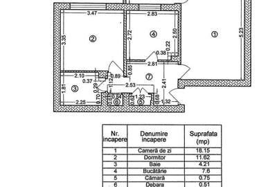 Apartament 2 camere Decomandat  Berceni - Gradistea - 8