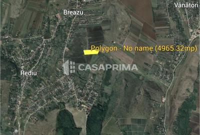 Teren de vanzare, Breazu, 9930 mp, ideal investitie 4,9 euro/mp - 3