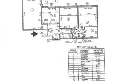 Apartament cu 3 camere decomandat în Veteranilor - 4
