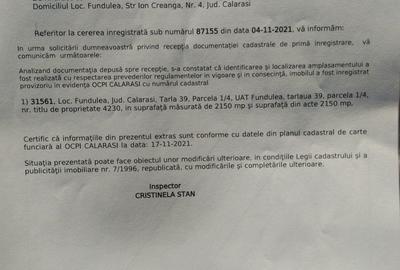 Teren de 2150 mp, în Central - 3