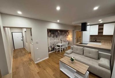 Apartament cu 2 camere semidecomandat, mobilat în Cotroceni