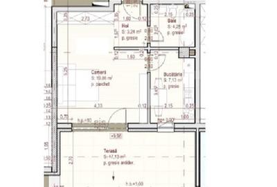Bloc NZEB! Apartament, 34,5 mp utili + 17 mp terasa, etaj retras, zona Terra - 4