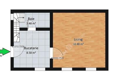 Apartament la casa cu 3 camere decomandate in zona Terezian din Sibiu - 9