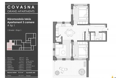 Edificiu cu proiect aparthotel plurirezidential, Central, C - 12