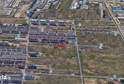 Teren de 570 mp, în Chiajna - 2