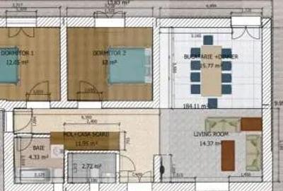 Casă cu 3 camere cu Teren 390 Mp în Girocului - 4