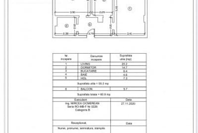Apartament decomandat 2 camere in Tomis Plus - 15