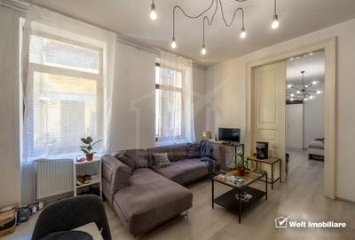 Apartament cu 3 camere semidecomandat, mobilat în Central - 3
